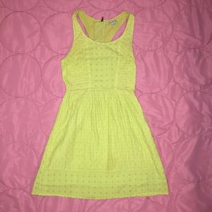 Neon Yellow Dress